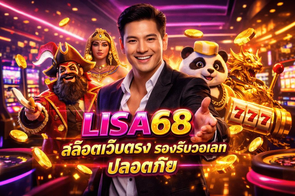 LISA68 สล็อตเว็บตรง จ่ายจริงรองรับวอเลท ปลอดภัยทุกตรั้ง