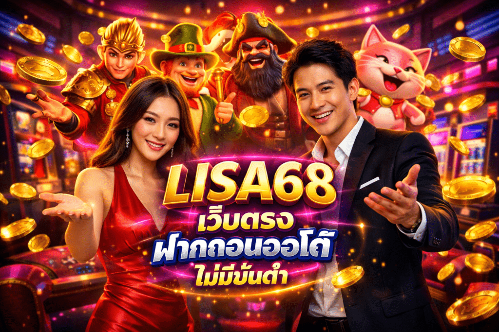 LISA68 เว็บตรง ฝากถอนออโต้ ไม่มีขั้นต่ำ ระบบนิ่งไม่สะดุด