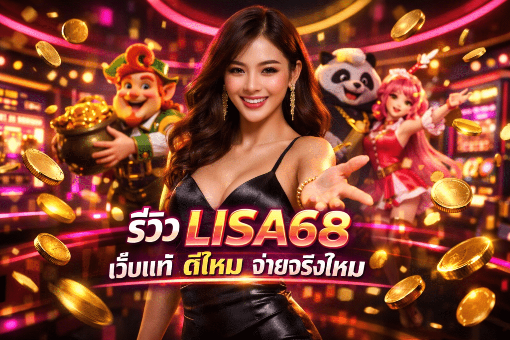 รีวิว LISA68 เว็บแท้ เปิดมานานแล้วดีไหม จ่ายจริงไหม