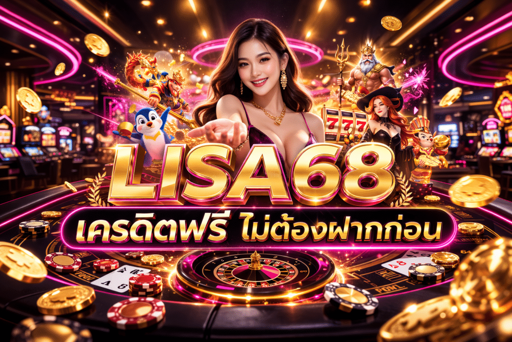 LISA68 เครดิตฟรี ไม่ต้องฝากก่อน ลดความเสี่ยงในการเล่น