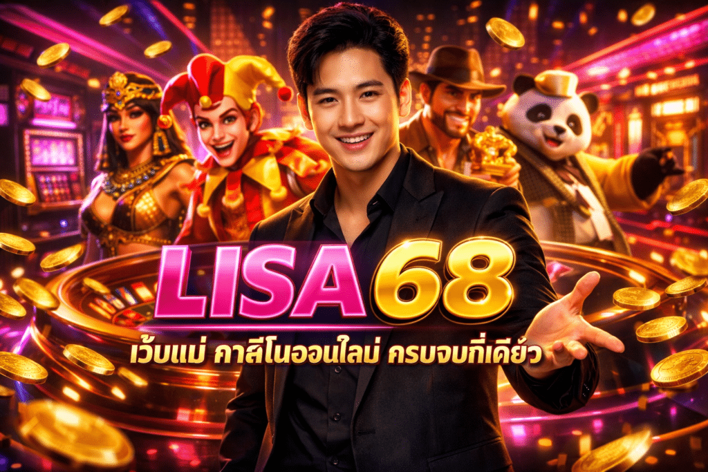 LISA68 เว็บแม่ คาสิโนออนไลน์ มีทุกเกมครบจบที่เดียว